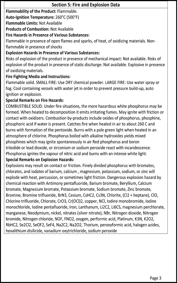 MSDS Page 3